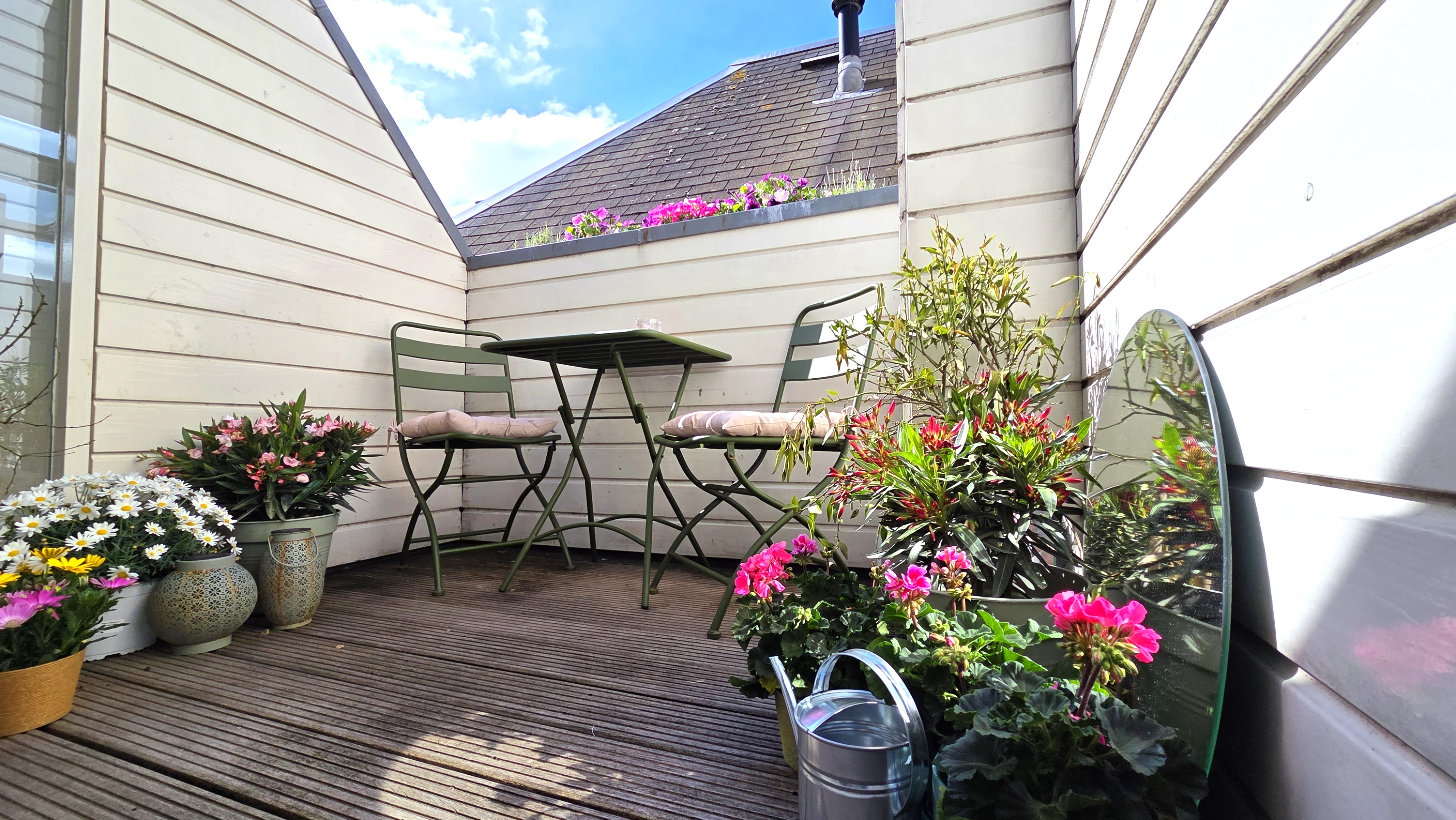 Private terrace overview